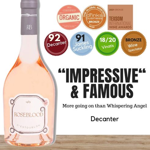 Château d’Estoublon ‘Roseblood’ Rosé - Méditerranée, France