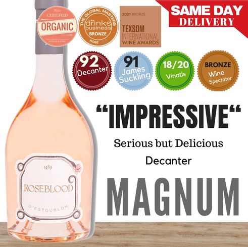 Château d’Estoublon ‘Roseblood’ Rosé Magnum - Méditerranée, France