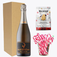 Christmas Cookies & New Zealand Premium White Wine Gift-Wrapped