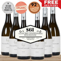 Clos des Centenaires Roussanne (Organic) 2020 - Southern Rhone, France - 6 Pack Value