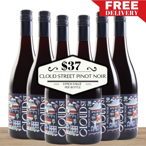 Cloud Street Pinot Noir - Victoria, Australia 6 Pack Value