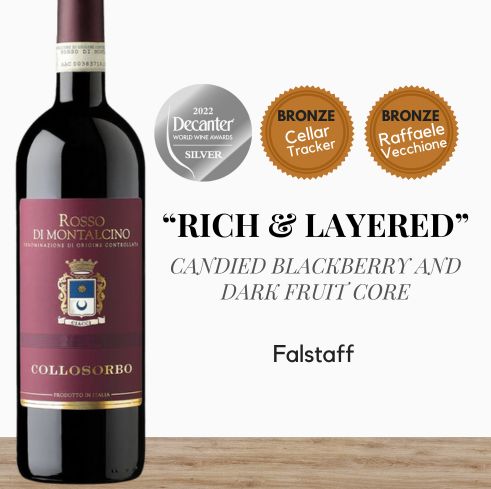 Collosorbo 'Rosso di Montalcino' Sangiovese -  Tuscany, Italy