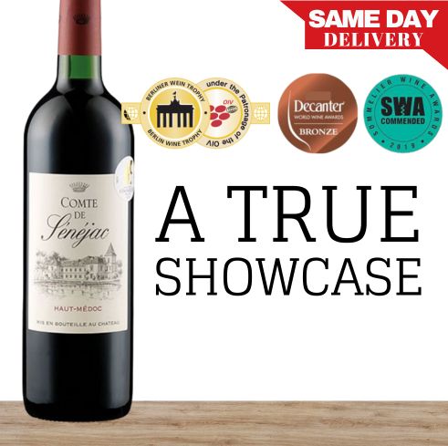 Comte de Senejac Haut-Medoc 2018 - Bordeaux, France