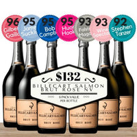 Billecart Salmon Brut Rosé NV Champagne, France - 6 Pack Value