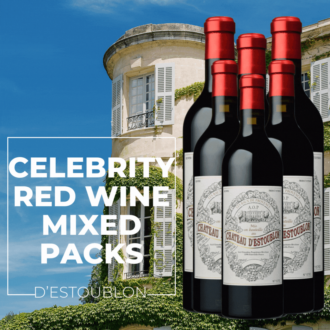 Château d'Estoublon Rouge (Organic) - Les Baux-de-Provence, France 6 Pack Value