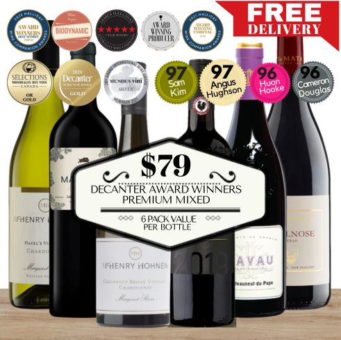 Decanter Award Winners Premium Mixed - 6 Pack Value