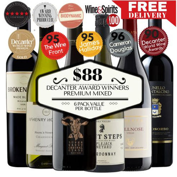 Decanter Award Winners Premium Mixed - 6 Pack Value