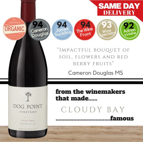 Dog Point Pinot Noir (Organic) ~ Marlborough, New Zealand