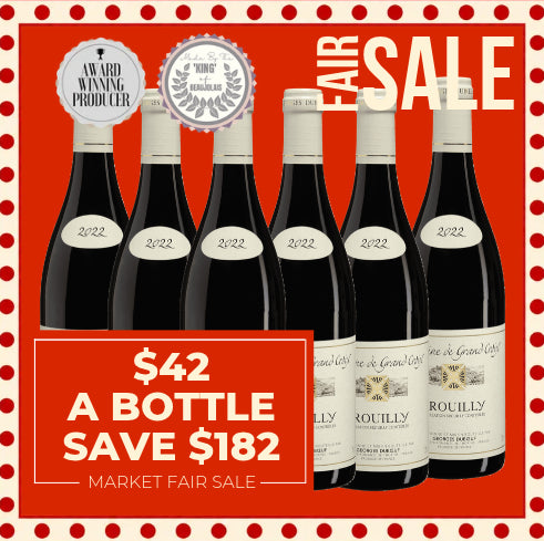 Domaine de Grand Croix Brouilly 2022 - Beaujolais, France 6 Pack Value