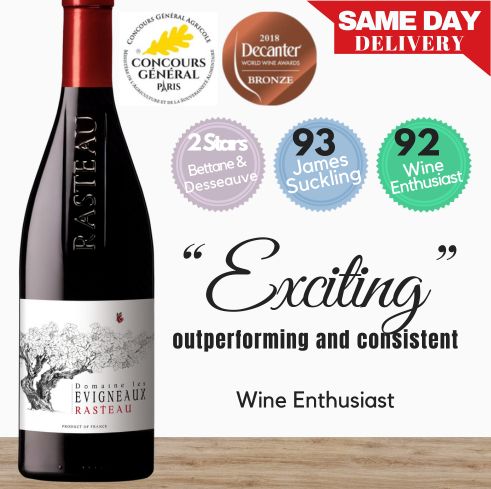 Domaine des Evigneaux Rouge - Rasteau, France