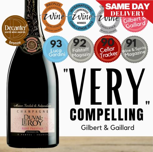 Duval-Leroy Rosé Prestige Brut Premier Cru - Champagne, France