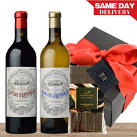 d'Estoublon Red, White Wine & Gourmet Chocolate - Premium Gift Set