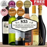 European Wines Mixed - 6 Pack Value