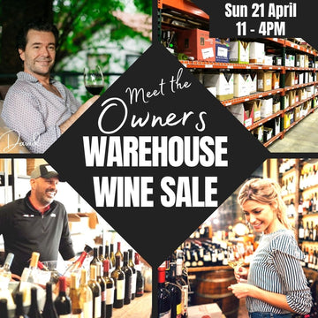 Warehouse Wine Sale ~ Sun 21 April ~ 11am-4:00pm