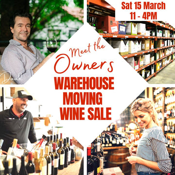 Warehouse Moving Wine Sale - Sat 15 March - 11am-4pm