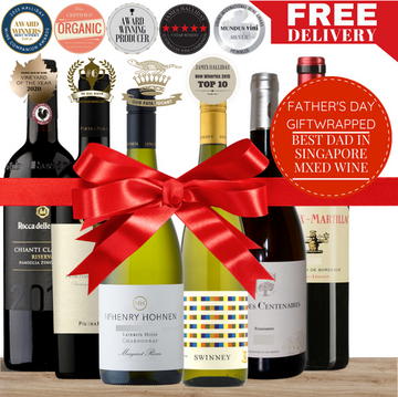 Best Dad in Singapore Mixed Wine Gift Pack