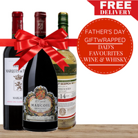 Dad's Favourites Wine & Whisky Gift Pack