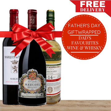 Dad's Favourites Wine & Whisky Gift Pack