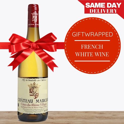 French White Wine Gift-Wrapped