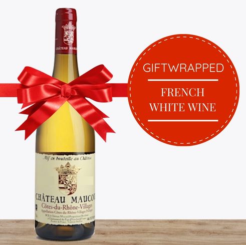 French White Wine Gift-Wrapped