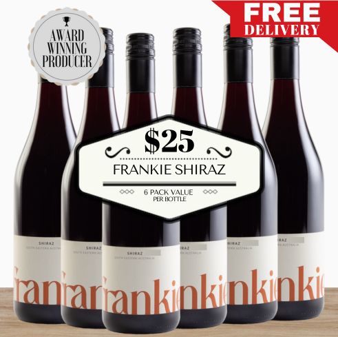 Frankie Shiraz 2022 - South East Australia, Australia 6 Pack Value