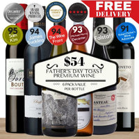 Father’s Day Toast Premium Wine Collection – 6 Pack