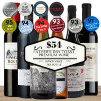 Father’s Day Toast Premium Wine Collection – 6 Pack