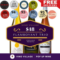 Vino Village Flamboyant Trio – Wine Education – 3 Wine Pack
