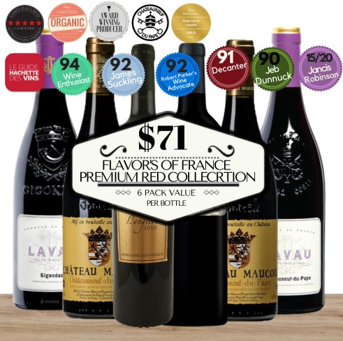 Flavors of France: Premium Red Wine Selection
