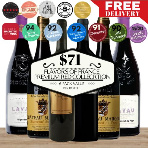 Flavors of France: Premium Red Wine Selection