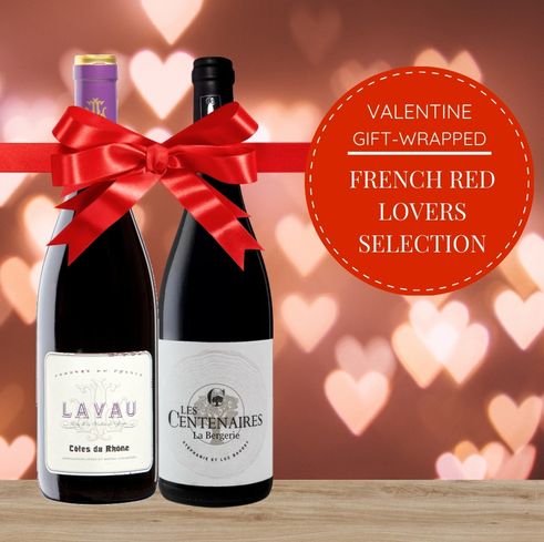 French Red Lovers’ Selection – Gift-Wrapped