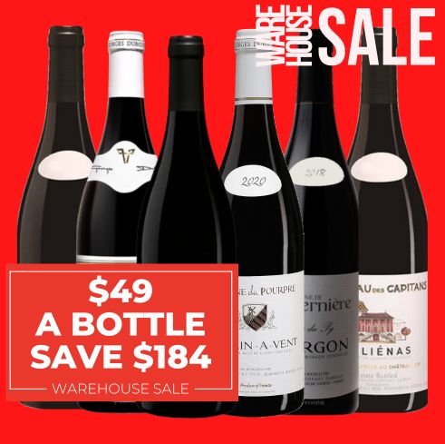 Beaujolais Cru Wine Mixed - 6 Pack Value