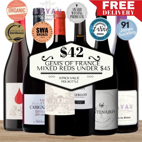 Gems of France – Mixed Reds Under $45