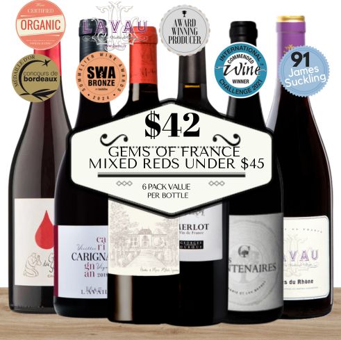 Gems of France – Mixed Reds Under $45