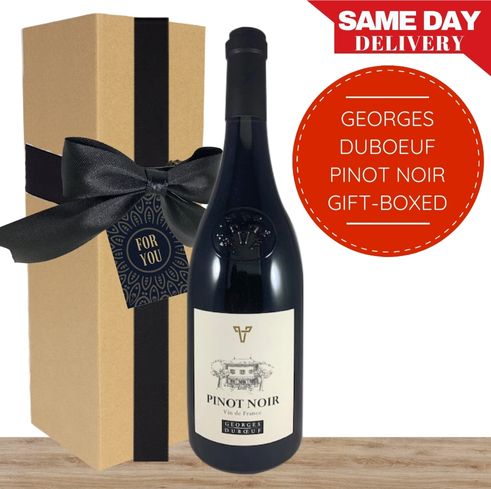 Georges Duboeuf Ecusson Pinot Noir 2022 ~ Languedoc-Roussillon, France Gift Box