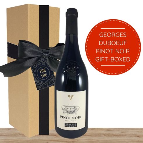 Georges Duboeuf Ecusson Pinot Noir 2022 ~ Languedoc-Roussillon, France Gift Box