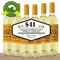 Giulio Straccali Pinot Grigio - Tuscany, Italy 6 Pack Value