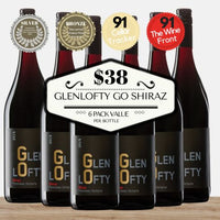 Glenlofty GO Shiraz ~ Pyrenees Victoria Australia - 6 Pack Value