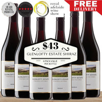 Glenlofty Estate Shiraz 2017 - Pyrenees Victoria Australia - 6 Pack Value