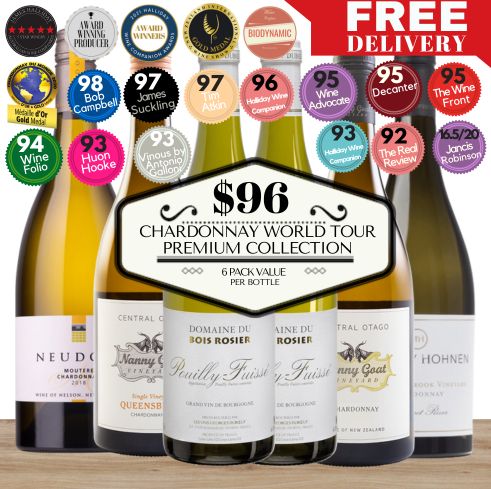 Global Chardonnay Luxe Collection – 6 Pack Value