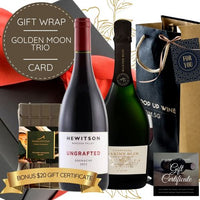 Golden Moon Trio – Champagne, Red & Chocolate