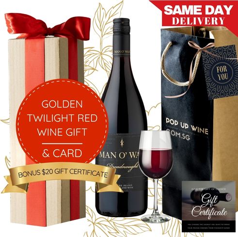 Golden Twilight – Red Wine Gift