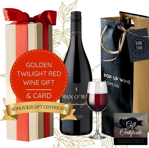 Golden Twilight – Red Wine Gift