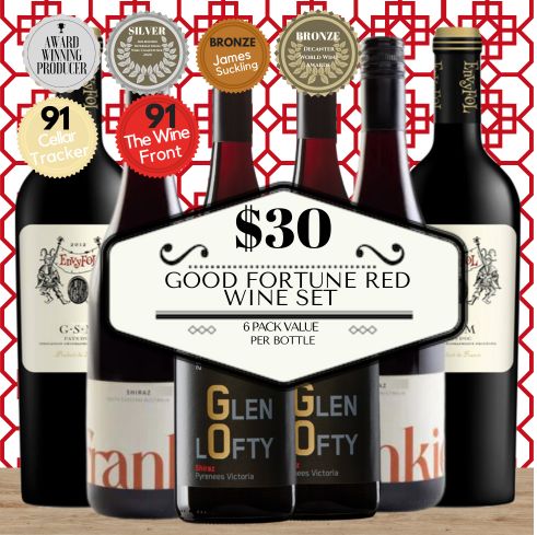 Good Fortune Red Wine Set - 6 Pack Value