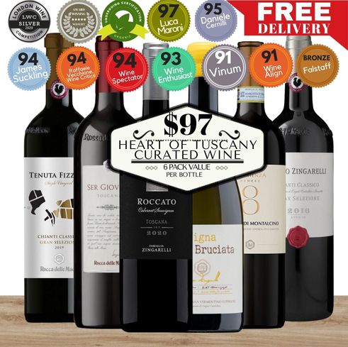 Heart of Tuscany – Curated Wine Pack