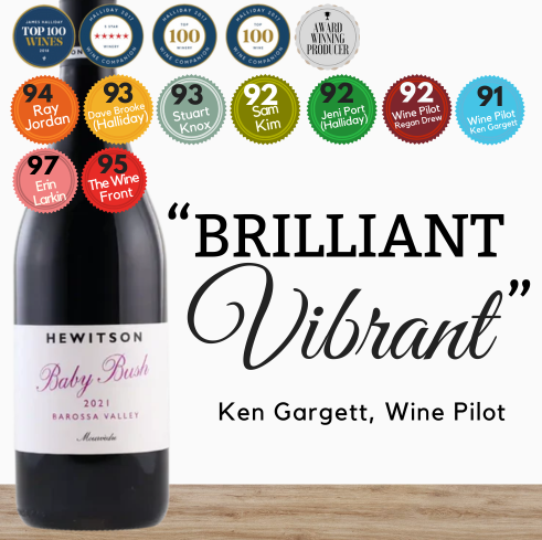 Hewitson "Baby Bush" Mourvèdre 2021 – Barossa Valley, South Australia