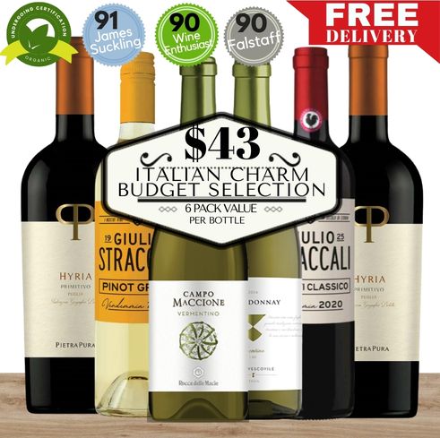 Italian Charm – Budget Wine Selection
