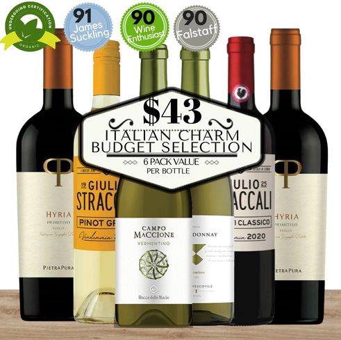 Italian Charm – Budget Wine Selection