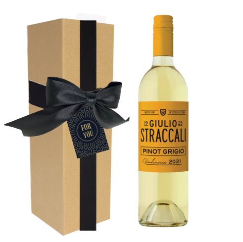 Italian Pinot Grigio Eco Gift Box & Wrapped