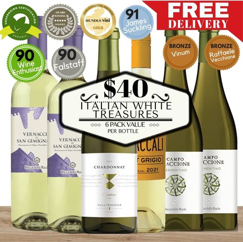 Italian White Treasures – Curated Selection